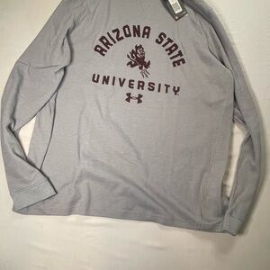 Under Armour Gray Arizona State University Long Sleeve Tee